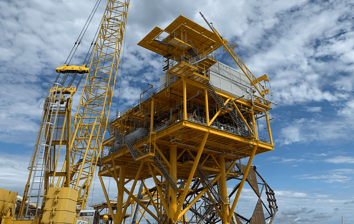 Byron Energy completes its SM58 “G” Platform installation on schedule and incident free