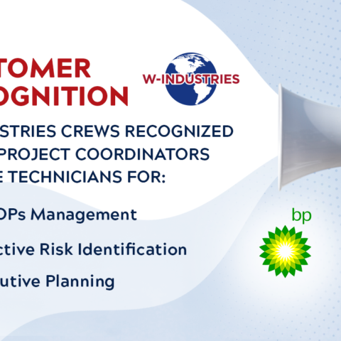 W-Industries recognized by BPX project coordinators