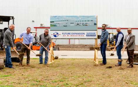 W-Industries Kicks Off 40,000 sq. ft. Electrification Facility Expansion Project with Groundbreaking Ceremony