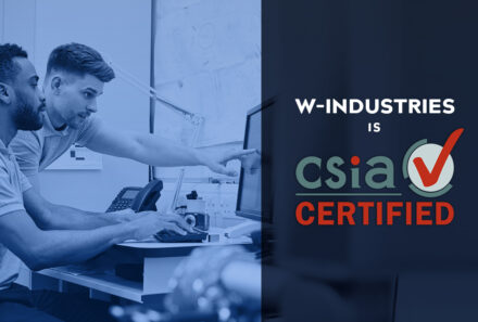 W-Industries recognized as CSIA Certified by Control System Integrators Association